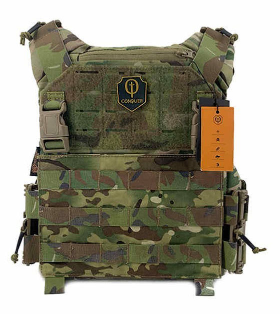 CHALECO CONQUER CQR MULTICAM