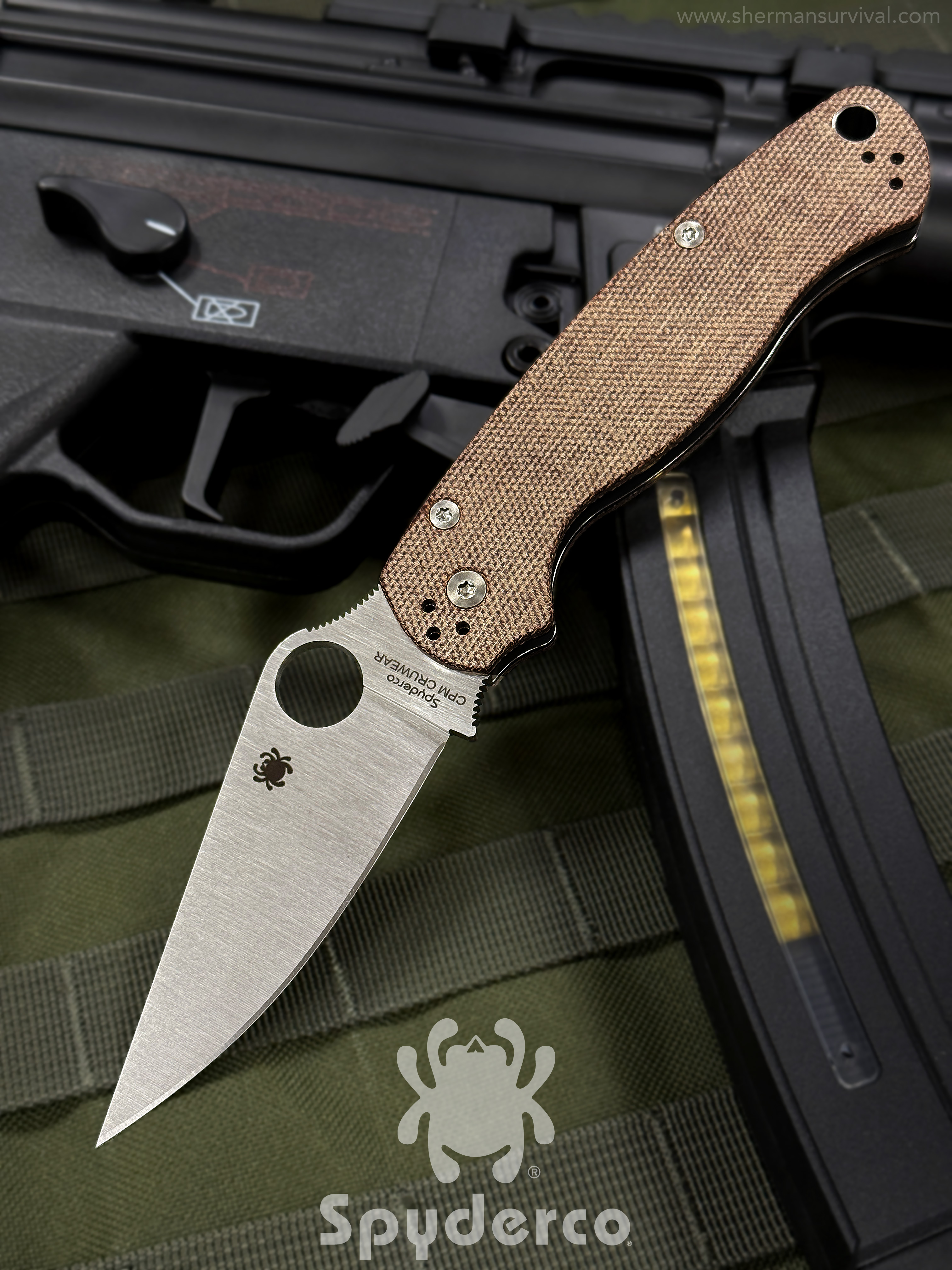 Spyderco para 2 cruwear